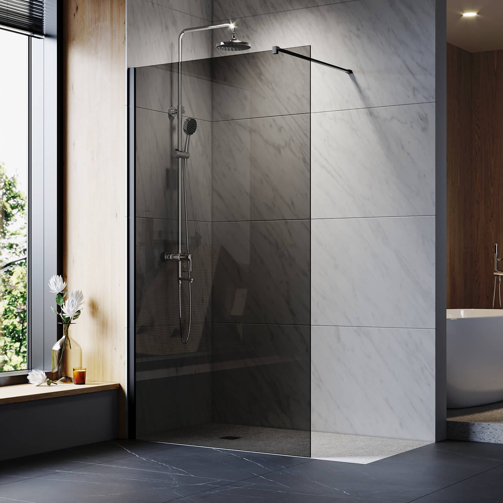 Walk-In shower enclosure, Double Wall model - RAVAK COM