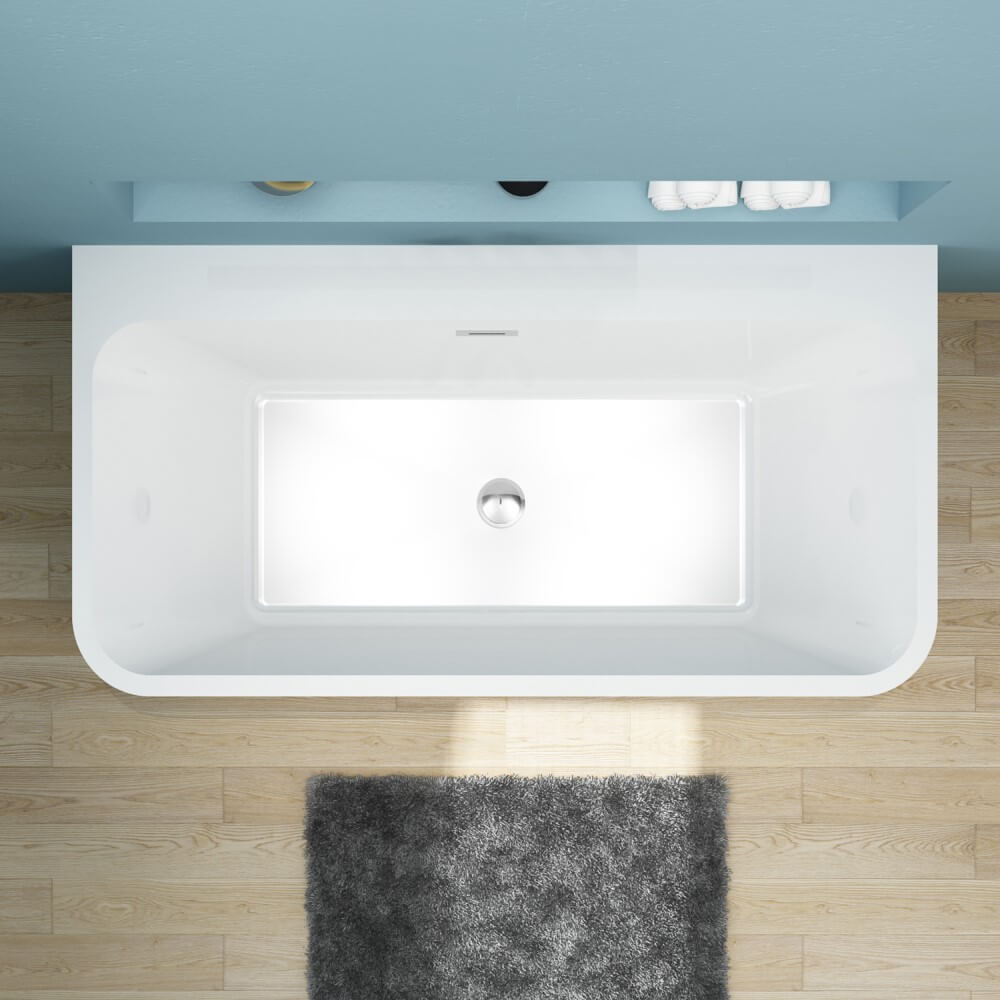 giant oversized corner acrylic tubs